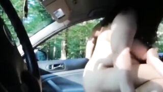 Outdoor fuck in car - 1 image