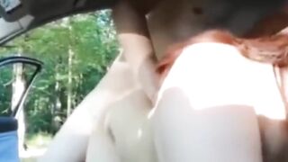 Outdoor fuck in car - 8 image