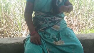 Indian housewife sex in Guest House in outdoor - 3 image