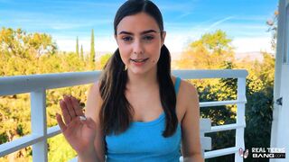 Florida Teen Violet Dawn: Risky Outdoor Exhibitionism & POV Fuck - 3 image