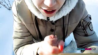 Outdoor blowjob by stepsister russian is my favorite