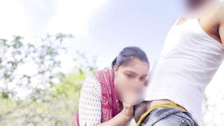 Cute school gril fuck her tight pussy in jungle outdoor xxx video, viral mms - 12 image