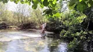COUPLE GETS CAUGHT WHILE HE FUCKS HER IN THE ASS OUTDOOR 2of2 - 12 image