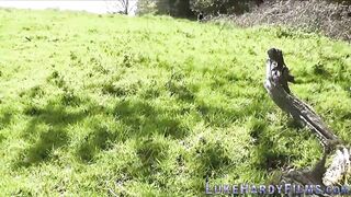 British slut gets outdoor fucked - 1 image