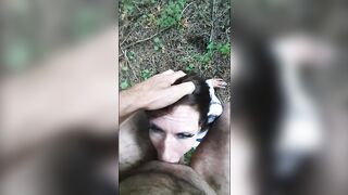 Full Vid Public Throat Fucking and Facial in Canadian Forest - 8 image