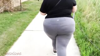 Chasing big booty latina - 3 image