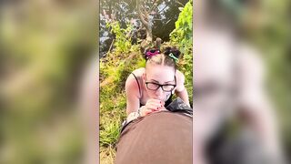 Chloe Playful - POV - Hiking MILF cant help herself. Blow job compilation - 2 image