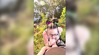 Chloe Playful - POV - Hiking MILF cant help herself. Blow job compilation - 4 image
