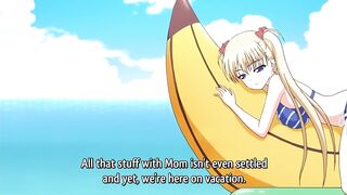 Skinny Anime Blonde Fucks On The Beach (Hentai Uncensored) - 15 image