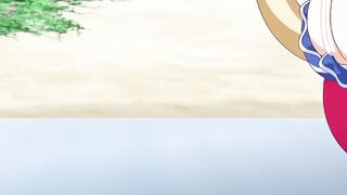 Skinny Anime Blonde Fucks On The Beach (Hentai Uncensored) - 4 image