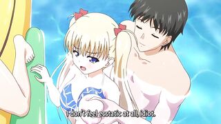 Skinny Anime Blonde Fucks On The Beach (Hentai Uncensored) - 5 image