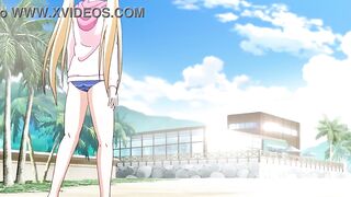 Skinny Anime Blonde Fucks On The Beach (Hentai Uncensored) - 9 image