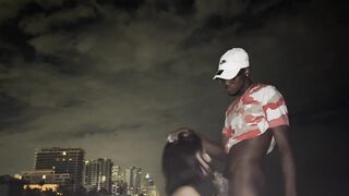 BigDaddyKJ: Mexican Slut Takes Big Black Cock On Miami Beach Preview - 5 image