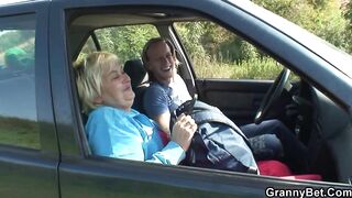 Picked up granny fucked after blowjob - 7 image