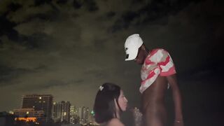 BigDaddyKJ: Mexican Slut Takes Big Black Cock On Miami Beach | Preview - 2 image
