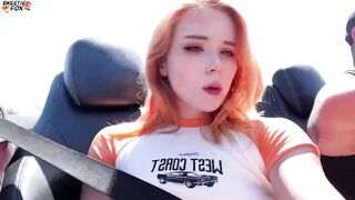 Girl Sucking Dick Stranger in Car and Fuck on a Rest - 4 image