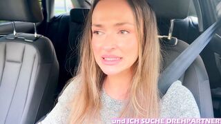 PUBLIC USERDATE FAIL - german Student teen squirt in her Car - 1 image