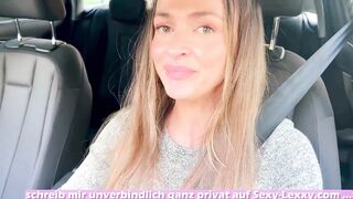PUBLIC USERDATE FAIL - german Student teen squirt in her Car - 2 image