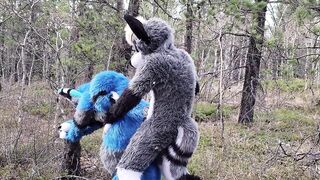 Horny furries fuck in the wild - 5 image