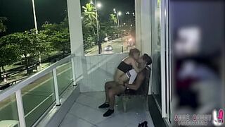 BUSTED! Anne Bonny Caught Fucking on Balcony by Police! - 1 image