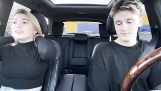 Paid for a taxi with a blowjob | in the car | outdoor - 7 image
