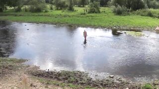 Nude bathing in Derzha-river - 2 image
