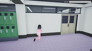 Naked Risk 3D [Hentai game PornPlay ] Exhibition simulation in public building - 1 image
