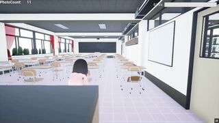 Naked Risk 3D [Hentai game PornPlay ] Exhibition simulation in public building - 10 image
