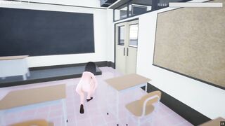 Naked Risk 3D [Hentai game PornPlay ] Exhibition simulation in public building - 2 image