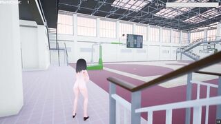Naked Risk 3D [Hentai game PornPlay ] Exhibition simulation in public building - 3 image