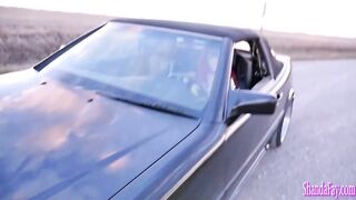 Costumed Cougar Shanda Fay Gets Face Fucked By A Stiff Dick Roadside! - 3 image