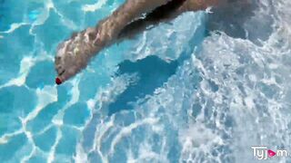 Hot blonde Tanya Virago assfucked at the pool - 7 image