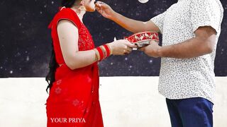 Karva Chauth Special: Newly married priya had First karva chauth sex and had blowjob under the sky - 3 image