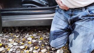 I peed my pants while working on the car and my girlfriend recorded it. - 11 image