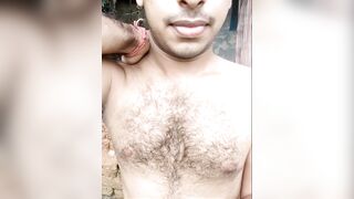 Outdoor Sex Indian guy masturbating - 15 image