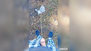 Pee Compilation Outdoors 1 Video Loop 10 Minutes - 9 image