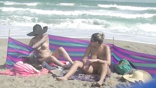 Exhibitionist Wife 488 Part 1 - Mrs Nikki Brooks And Mrs Ginary Go To The Nude Beach! - 3 image