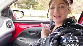 Our friend Lina Jones loves to fuck in the car. With Victor Bloom - 2 image