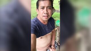 pinoy daddy outdoor jakol - 12 image