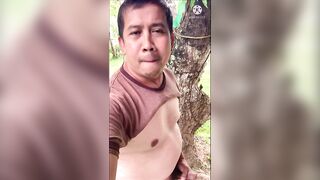 pinoy daddy outdoor jakol - 8 image