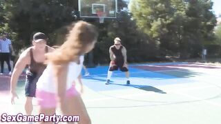 Naked basketball sex game - 5 image