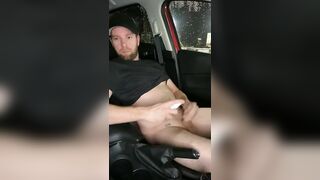 I had to fiil up the car and needed to empty my balls at the public gas station (Side View) - 11 image