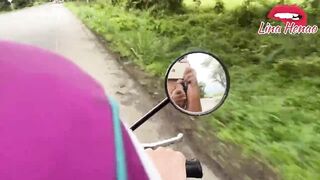 I masturbate in public on a motorcycle - 8 image