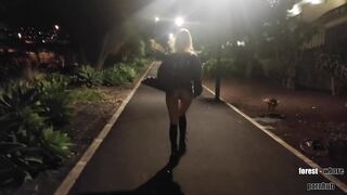 My risky night out in public (humiliation, public, piss, risky, prolapse, fusting, spit) - 3 image