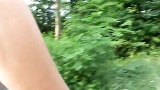Leo fucks his friend Laura in the woods and cums on her face - 3 image
