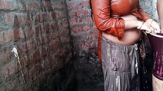 Desi Indian Fucking in Bathroom - 6 image